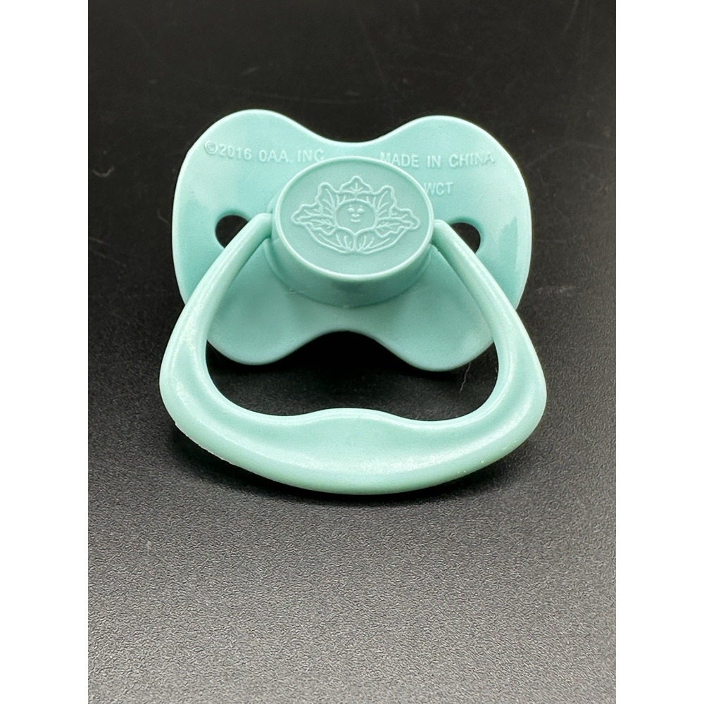 Cabbage Patch Kids Teal Green Pacifier‎ Binky 2016 OOA Excellent WCT